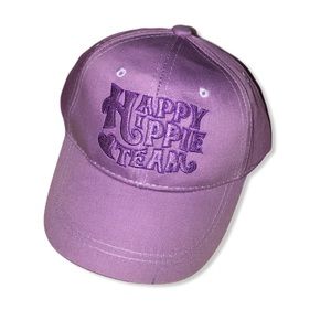 Purple Youth Hippie Team Kids cap hat Retro Deadstock KidCore